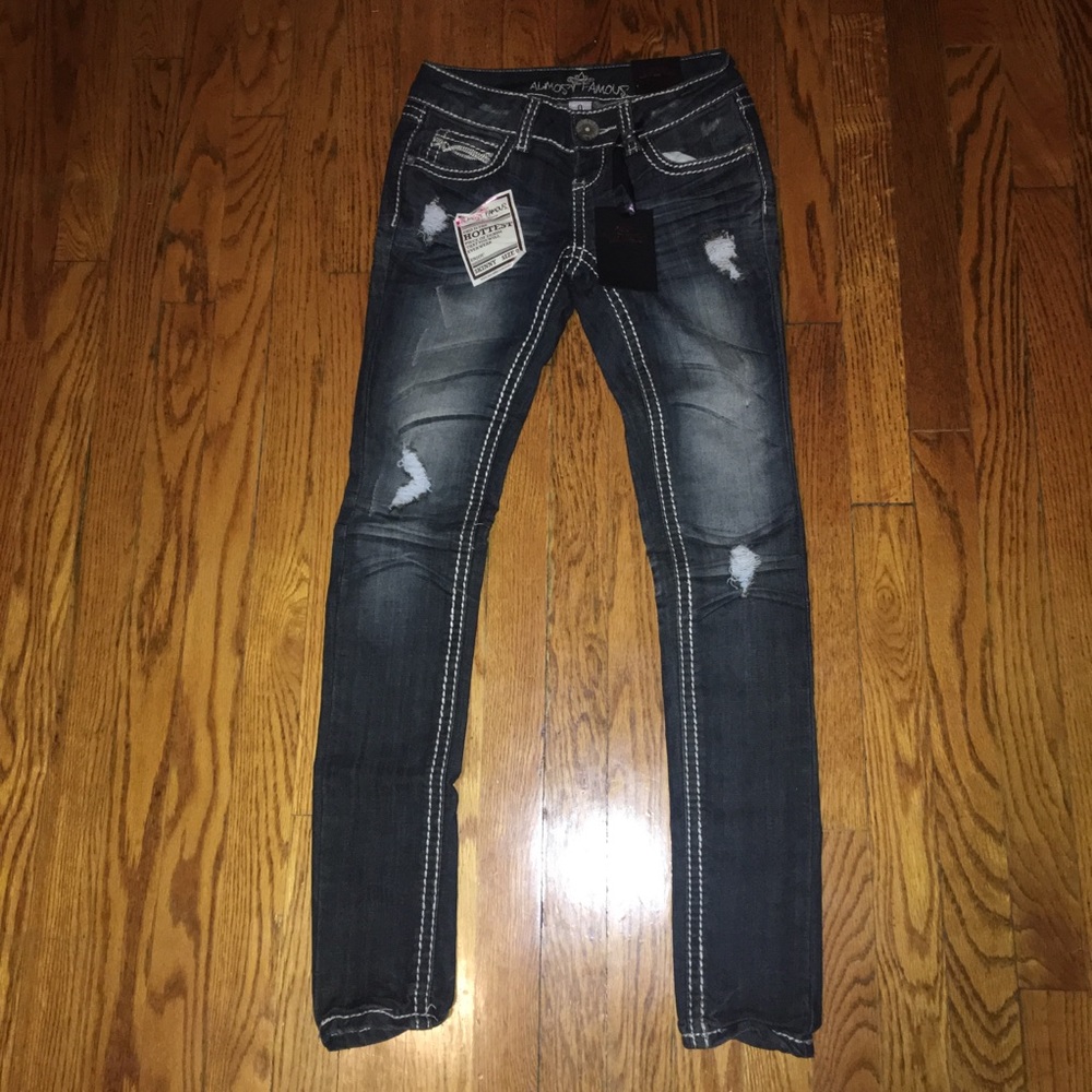 Dark wash jeans